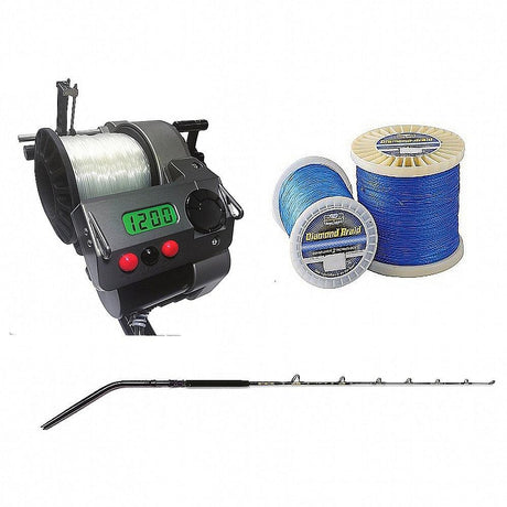 Lindgren-Pitman SV-1200 Variable Speed Spooled and CHAOS SW80 Rod Combo