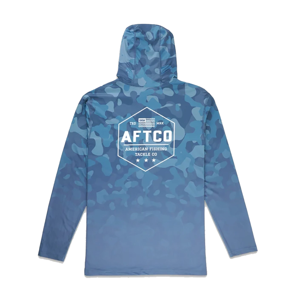 AFTCO OG Camo UVX Long Sleeve Sun Protection Hoodie