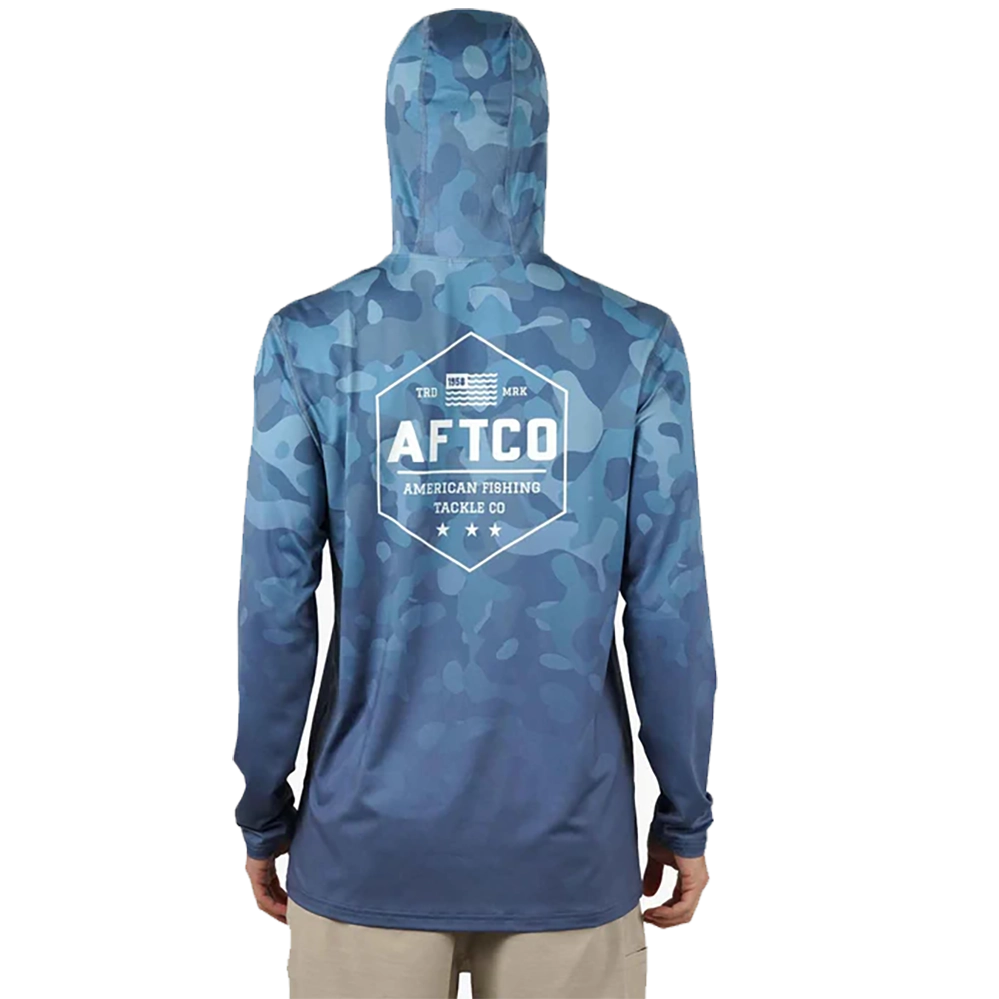 AFTCO OG Camo UVX Long Sleeve Sun Protection Hoodie