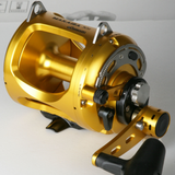OKUMA Makaira Gold Two-Speed Lever Drag Reel