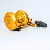 OKUMA Makaira Gold Two-Speed Lever Drag Reel