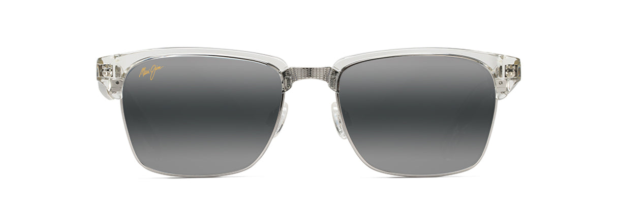 MAUI JIM MYMAUI Kawika Sunglasses Crystal Pure | Grey