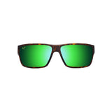 MAUI JIM MYMAUI Uila Sunglasses Tortoise Brilliant | Green Mirror