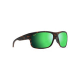 MAUI JIM MYMAUI Southern Cross Sunglasses Matte Tortoise Rubber | Maui Green