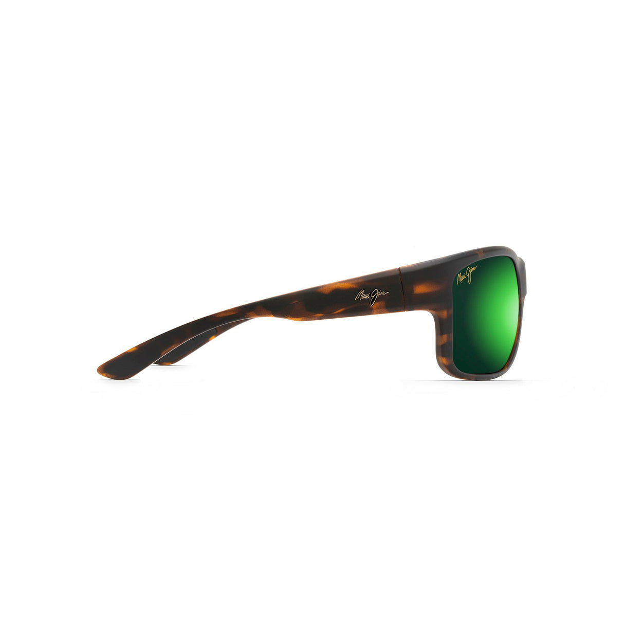 MAUI JIM MYMAUI Southern Cross Sunglasses Matte Tortoise Rubber | Maui Green