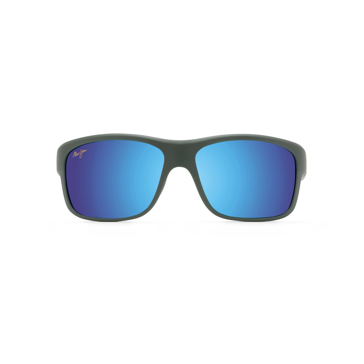 MAUI JIM MYMAUI Southern Cross Sunglasses Matte Khaki/Black Brilliant | Blue Mirror