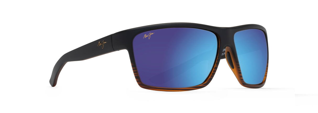 MAUI JIM MYMAUI Alenuihaha Sunglasses Brown Stripe | Blue Hawaii