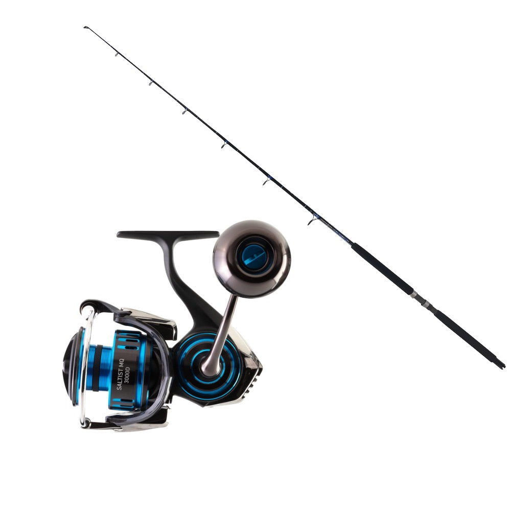 Buy 1 Daiwa Saltist MQ Spinning Reel 3000D-XH get CHAOS SPC 10-25 7FT Royal/Silver 80% OFF or Buy 4 Get Rods FREE
