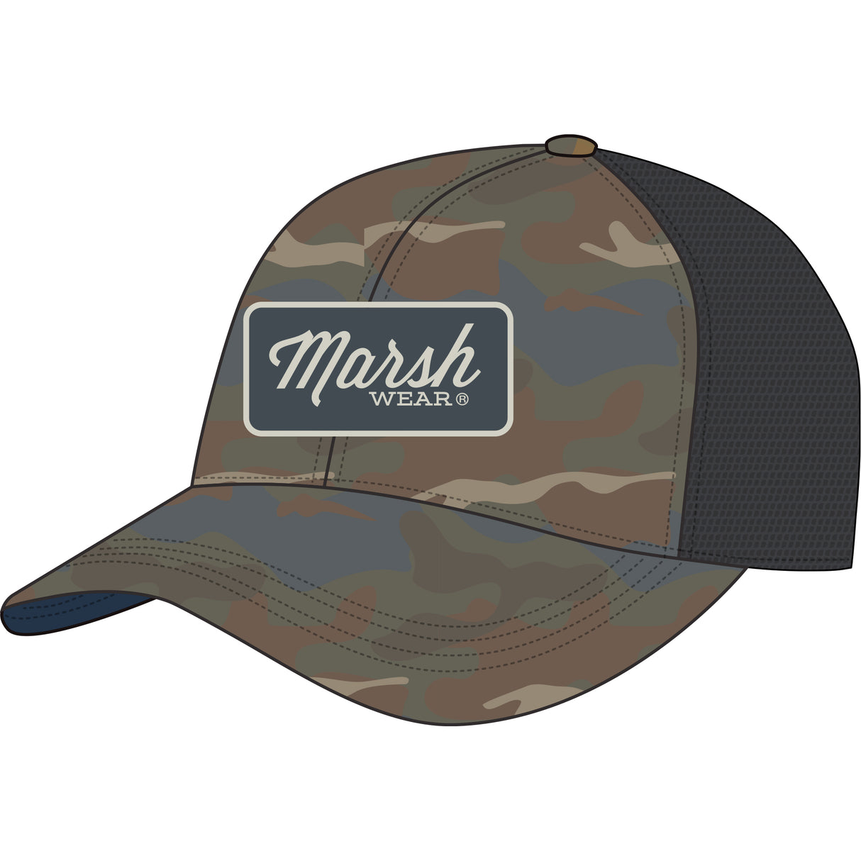 Marsh Wear Script Trucker Hat