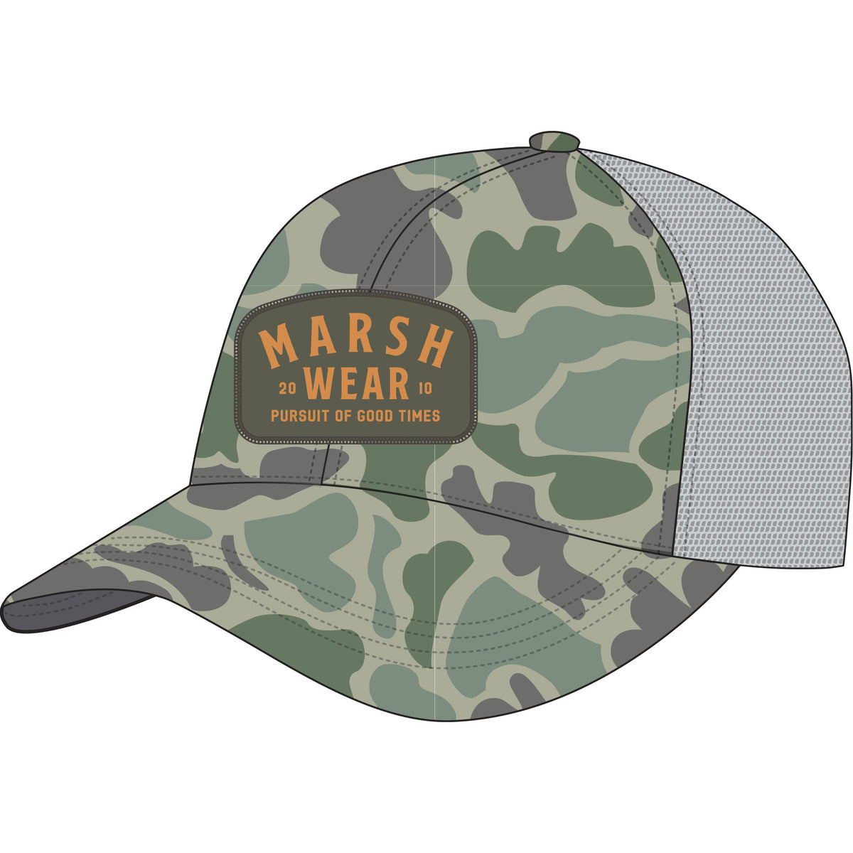 Marsh Wear Alton Camo Trucker Hat