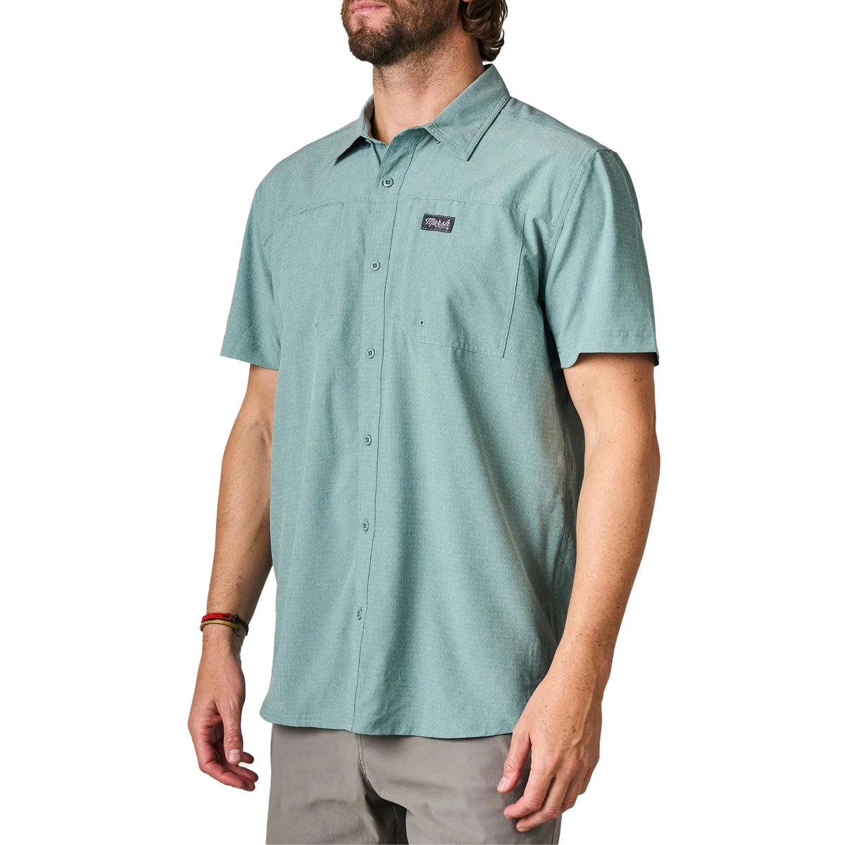 Marsh Wear Lenwood Short Sleeve Button up Shirt