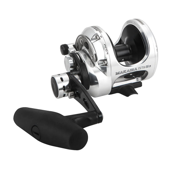 OKUMA Makaira Special Edition Silver 2-Speed Lever Drag Reel