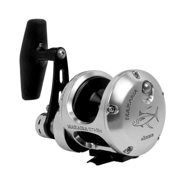 OKUMA Makaira Special Edition Silver 2-Speed Lever Drag Reel
