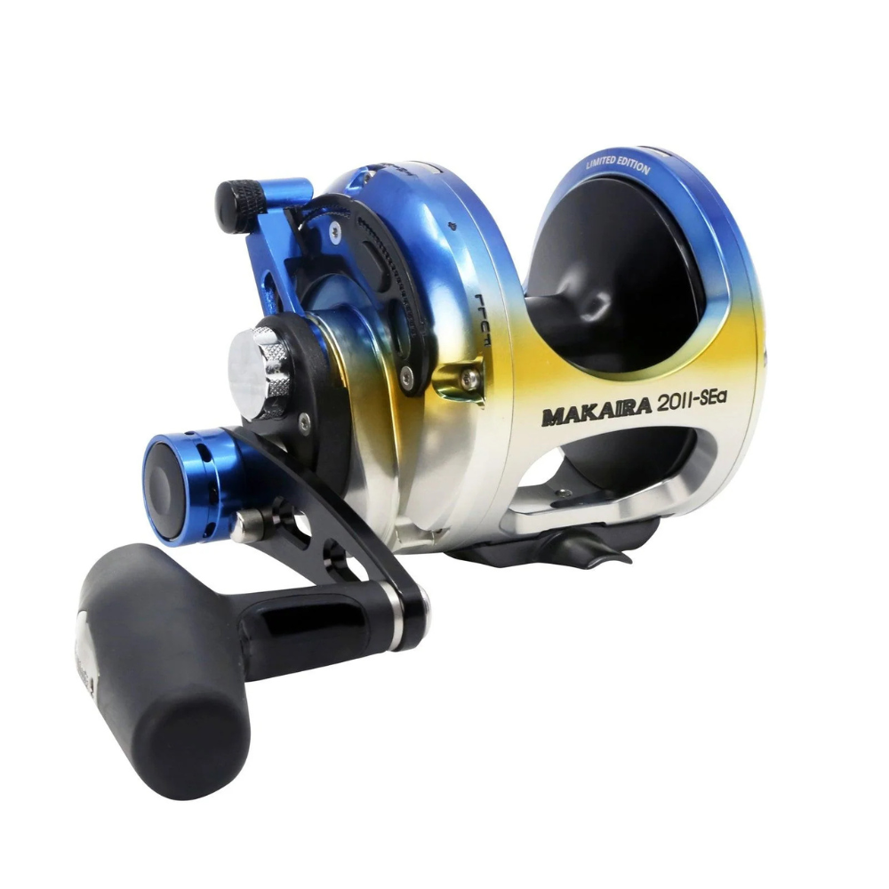 OKUMA Makaira SEa Two-Speed Yellowfin Tuna Limited Edition Reel
