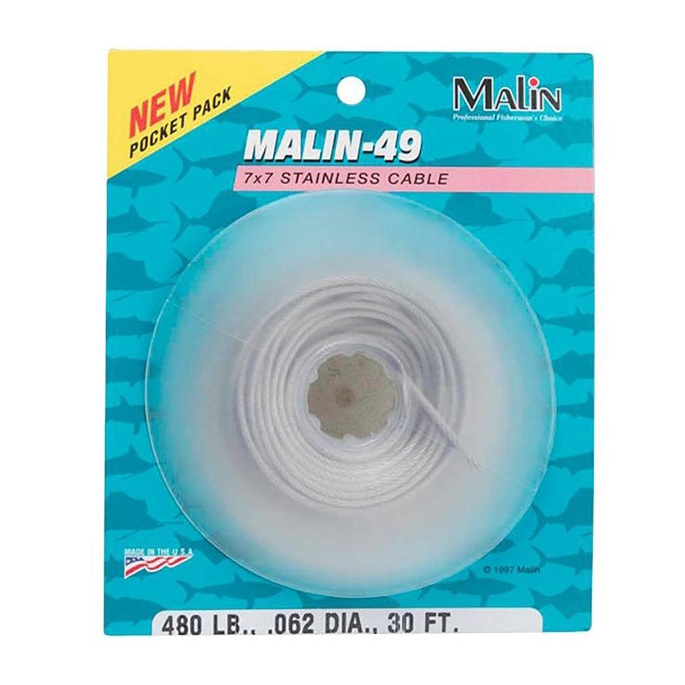 Malin 7x7 Stainless Steel Cable 30FT