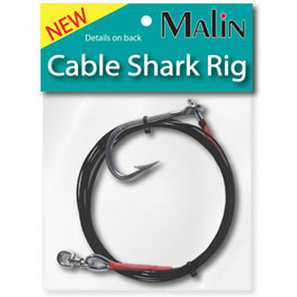 Malin Stainless Steel J-Hook 5FT 250# (9-0) Cable Coffee