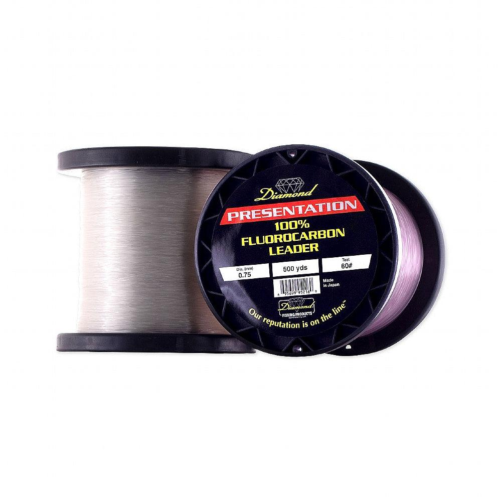 DIAMOND FISHING PRODUCTS 25' WIND ON LEADERS W/ MOMOI FLUOROCARBON