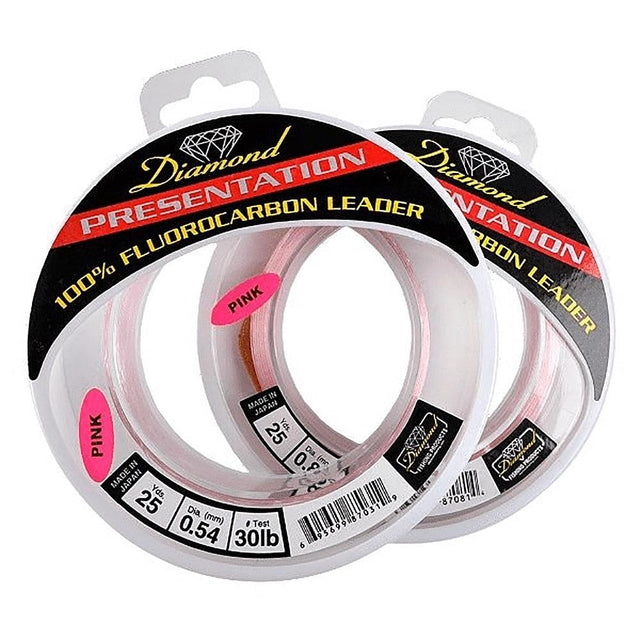 Momoi Diamond Presentation Fluorocarbon Leader 100 Yds.