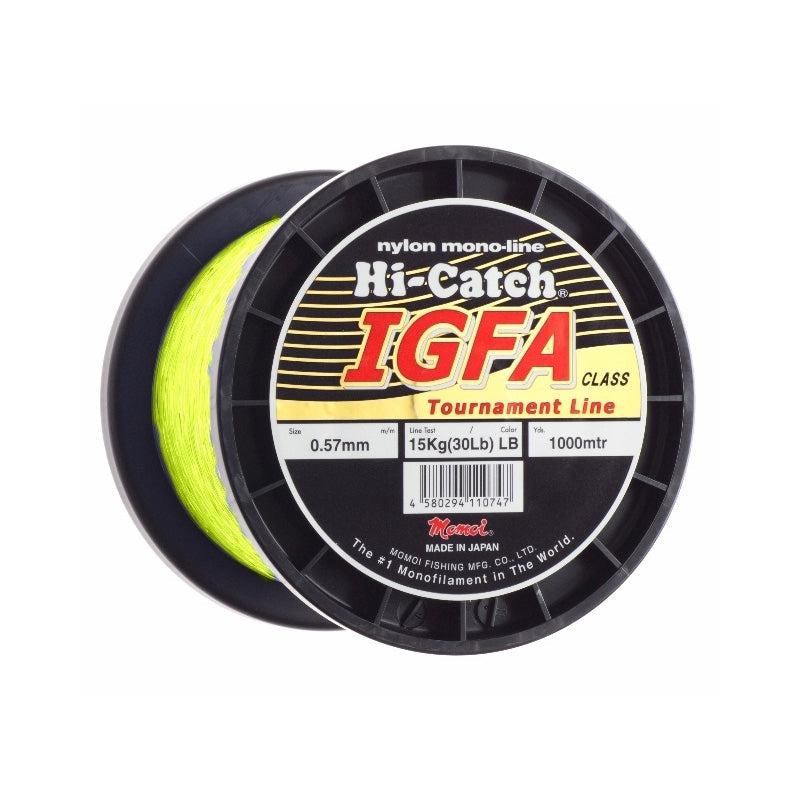 MOMOI'S Hi-Catch Nylon Monofilament Line - CLEAR - 1/4 lb. Test – Crook and  Crook Fishing, Electronics, and Marine Supplies