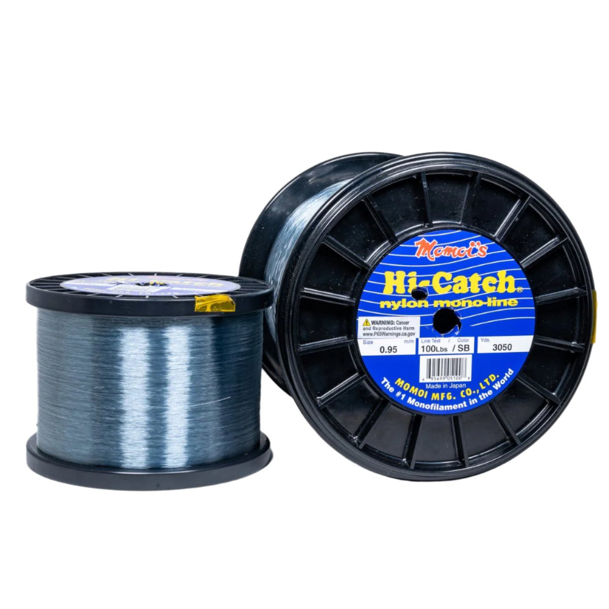 Momoi Hi-Catch Nylon Monofilament Line 2 Pound Spools