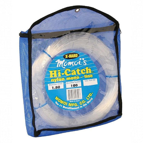 Momoi Hi-Catch Monofilament X-Hard Leader 1000M