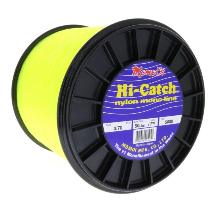 Momoi Hi-Catch Nylon Monofilament Line 1 Pound Spool