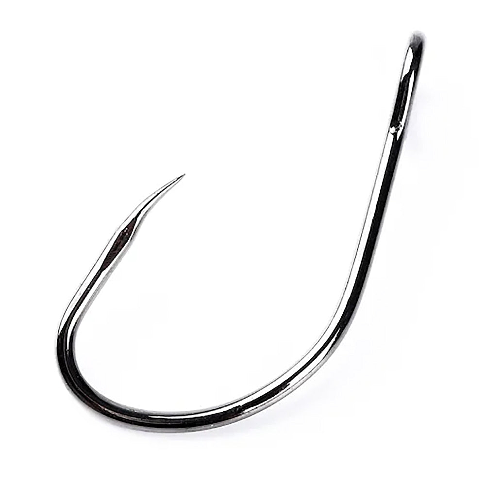 Mustad 11048NP Black Nickel Big Gun Open Eye 2X - 25PK