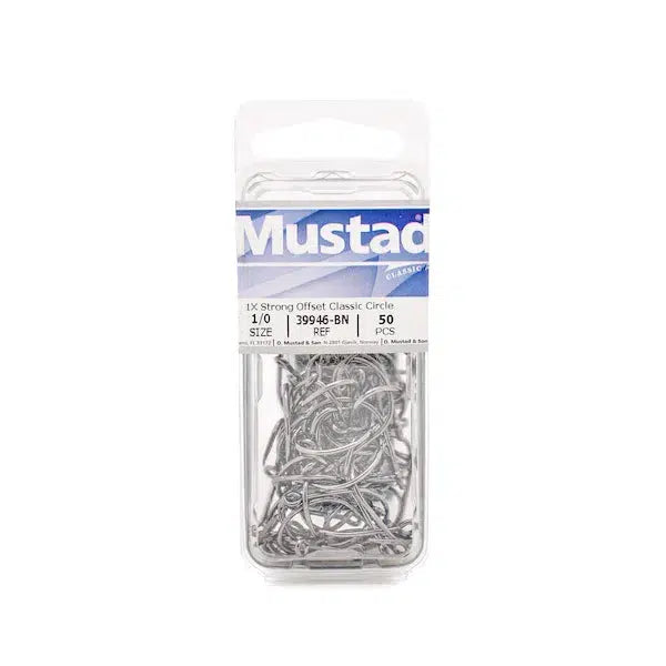 Mustad 1X-2XL Offset Classic Circle BN 39946-BN