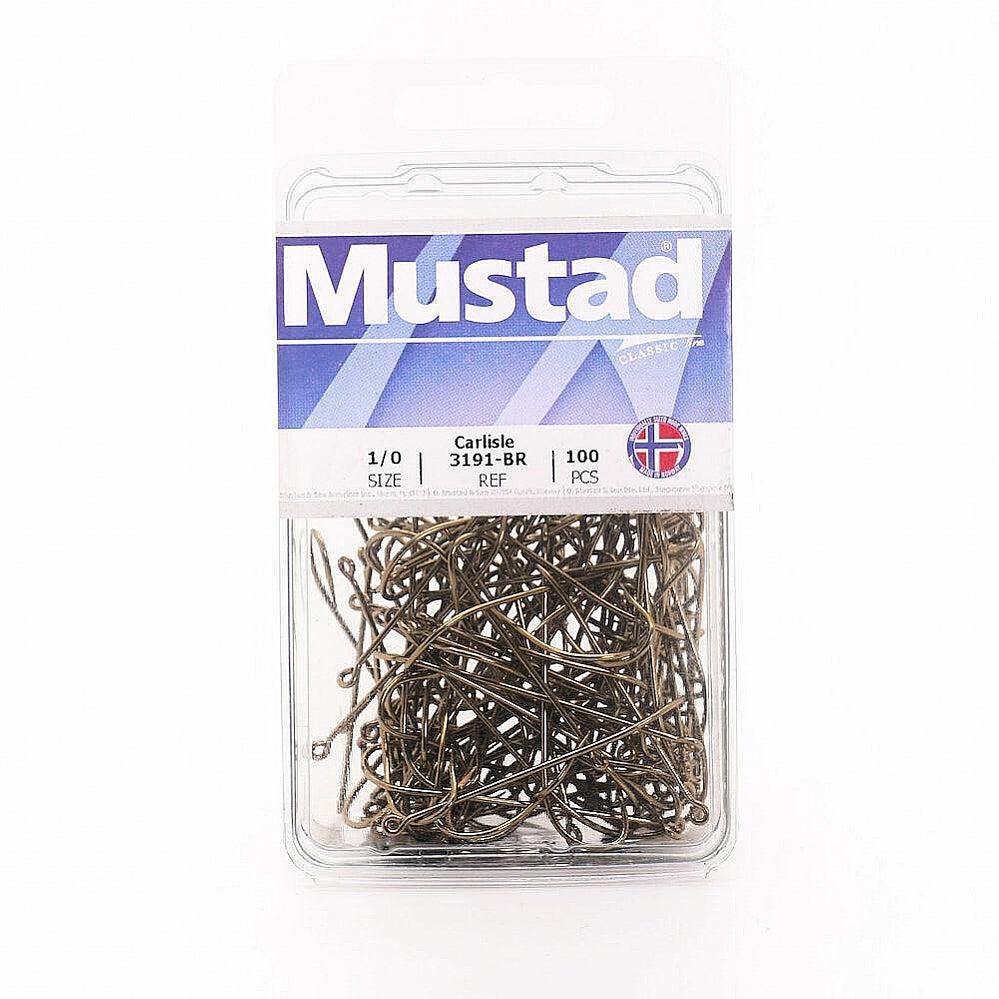 Mustad 3191 Classic Carlisle Bait Bronze Hook