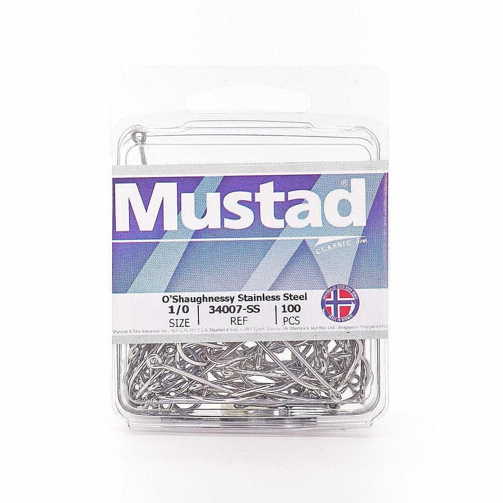Mustad - 34007 3/0 O'Shaughnessy Hook