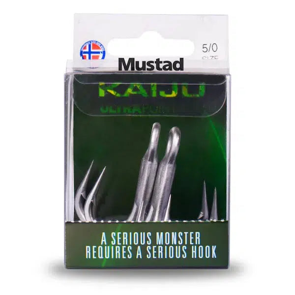 Mustad 36328NP-DS Kaiju Treble 7X Hook