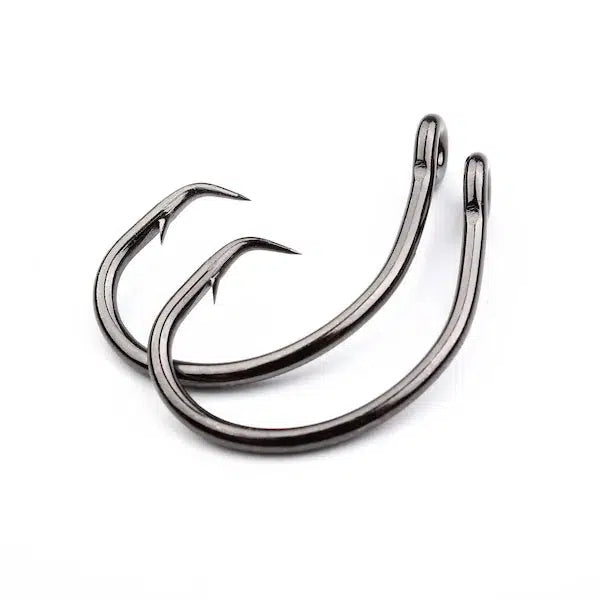 Mustad 39942NP Perfect Demon Offset Circle 3X Strong Black Nickel Hook