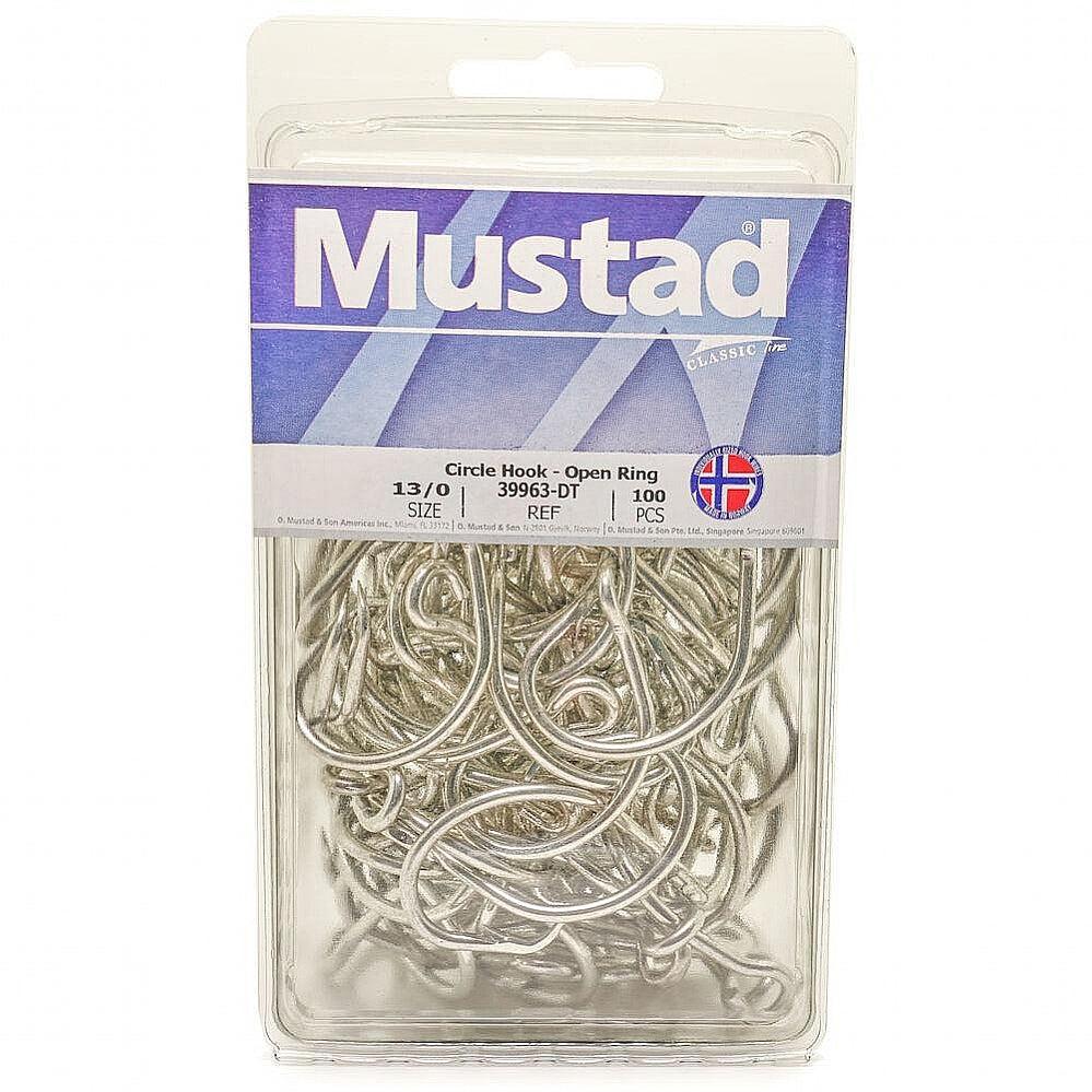 20/0 Mustad 39960 Duratin Circle Hooks - 5 Pack