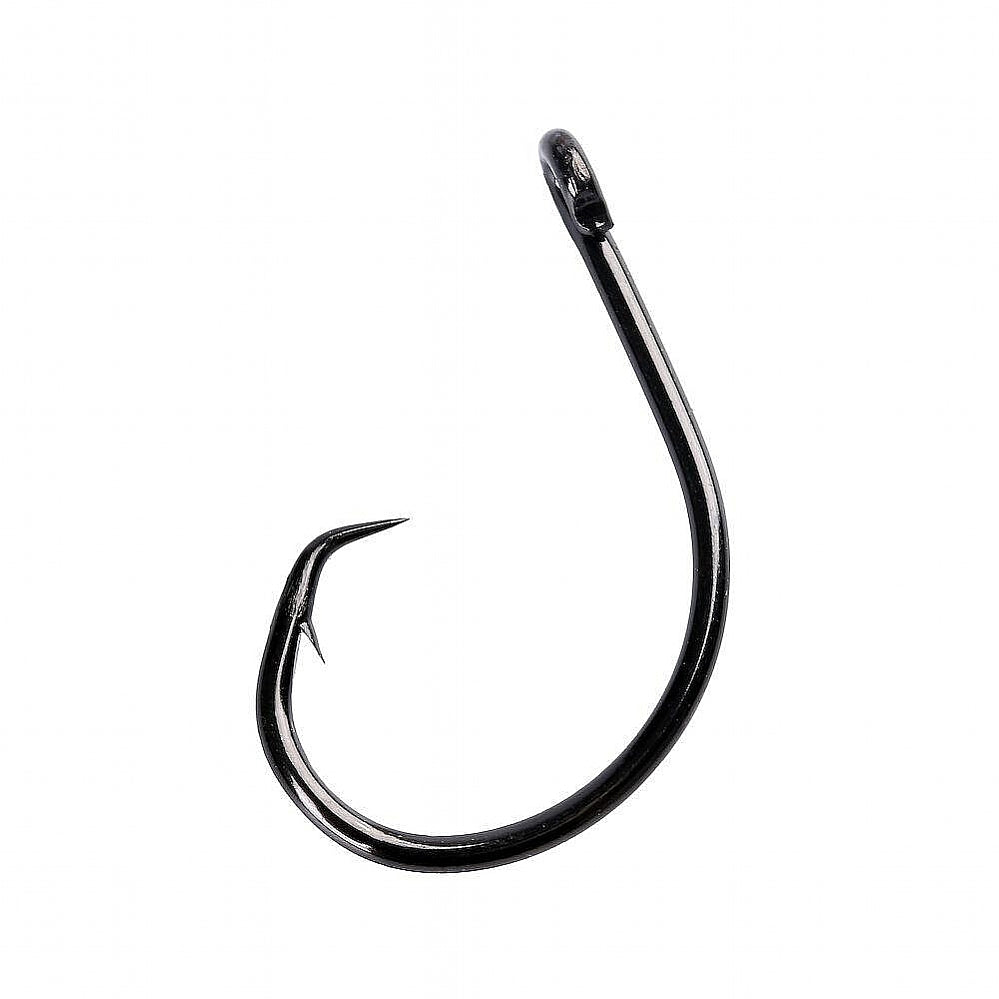 Mustad Demon Perfect Circle Black Nickel Hook, In Line, 2X Strong, 1XLong - 39931NP-BN