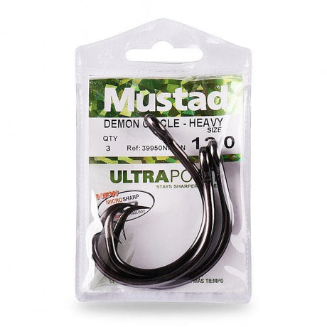 Mustad Demon Perfect Circle Wide Gap Hook - 25PK