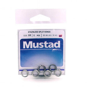 Mustad MA033 Stainless Steel Split Ring