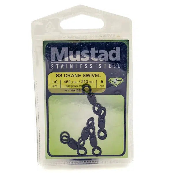 Mustad MA102 Crane Stainless Steel Swivel