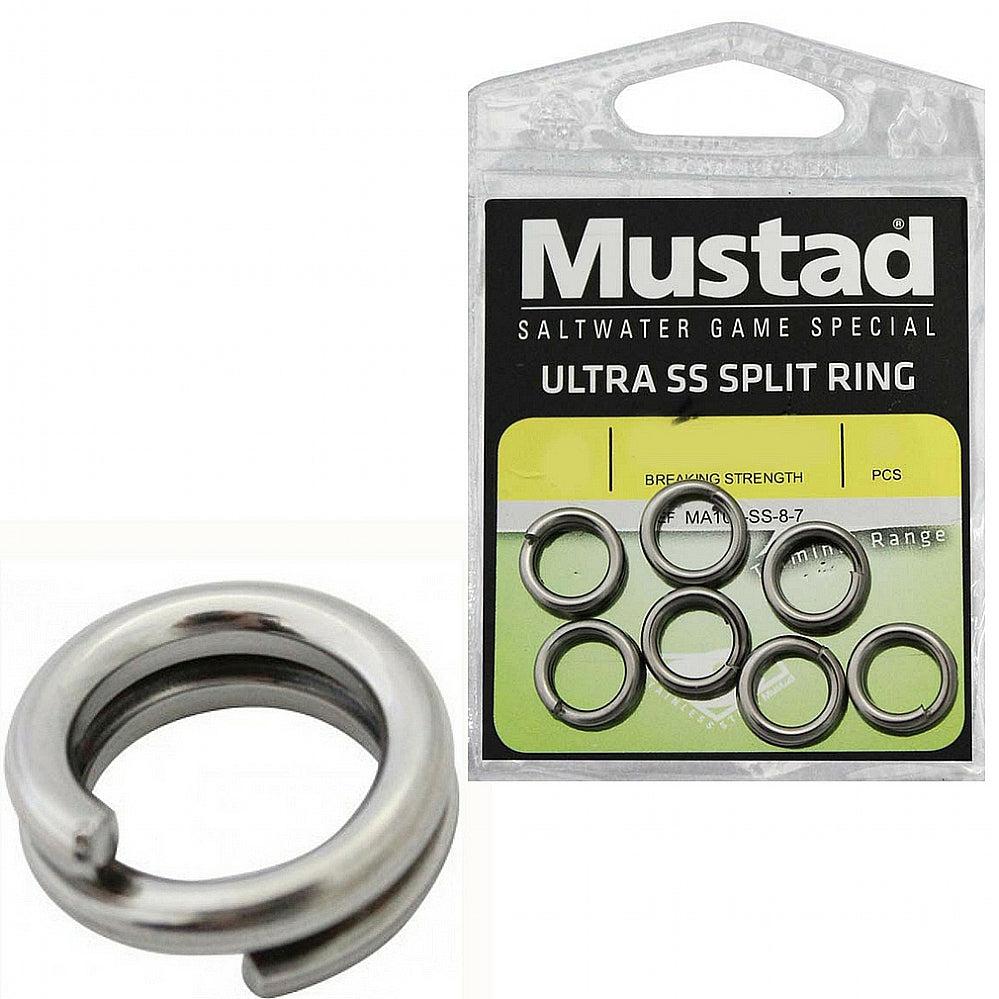 Mustad MA108 Ultra Stainless Steel Split Ring