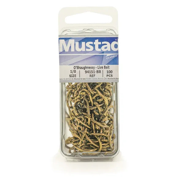 Mustad O'Shaughnessy Live Bait 3X Point Bent - 94151