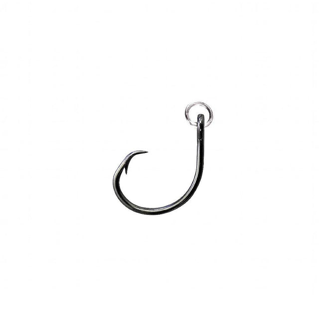 Mustad Ringed Demon Offset Circle Hook Black Nickel - R39943NP