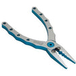 P-Line 6.5" Aluminum Pliers with Centre Cutter Silver Blue