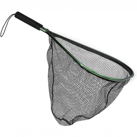 P-Line Beckman Net 11" X 16" with 47" PVC Handle Green-Black