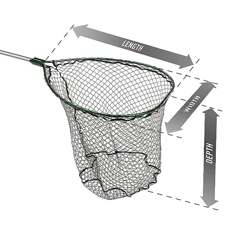 P-Line Beckman Net 19" X 24" with 42" PVC Handle