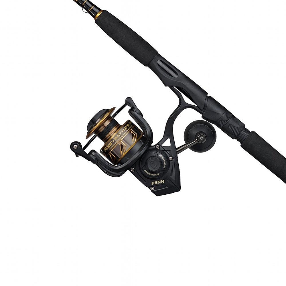 PENN Battle III with 7&#39; MH 3-Piece Rod Combo - 6000703MHTRVL