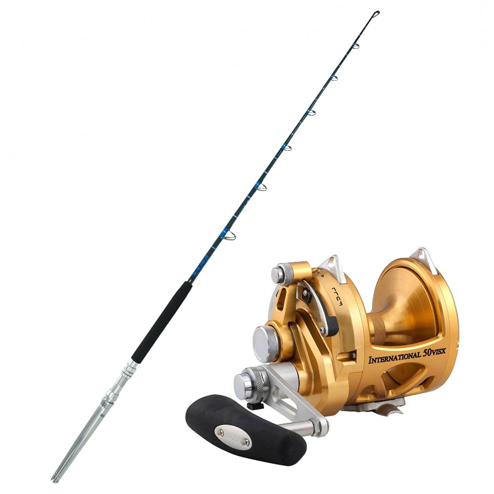 PENN International 50VISX Gold with CHAOS 6FT Rod Combo