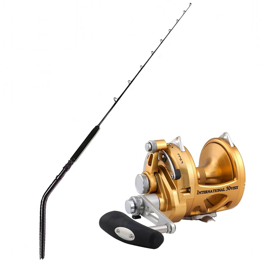 PENN International 50VISX Gold with CHAOS 6FT Rod Combo