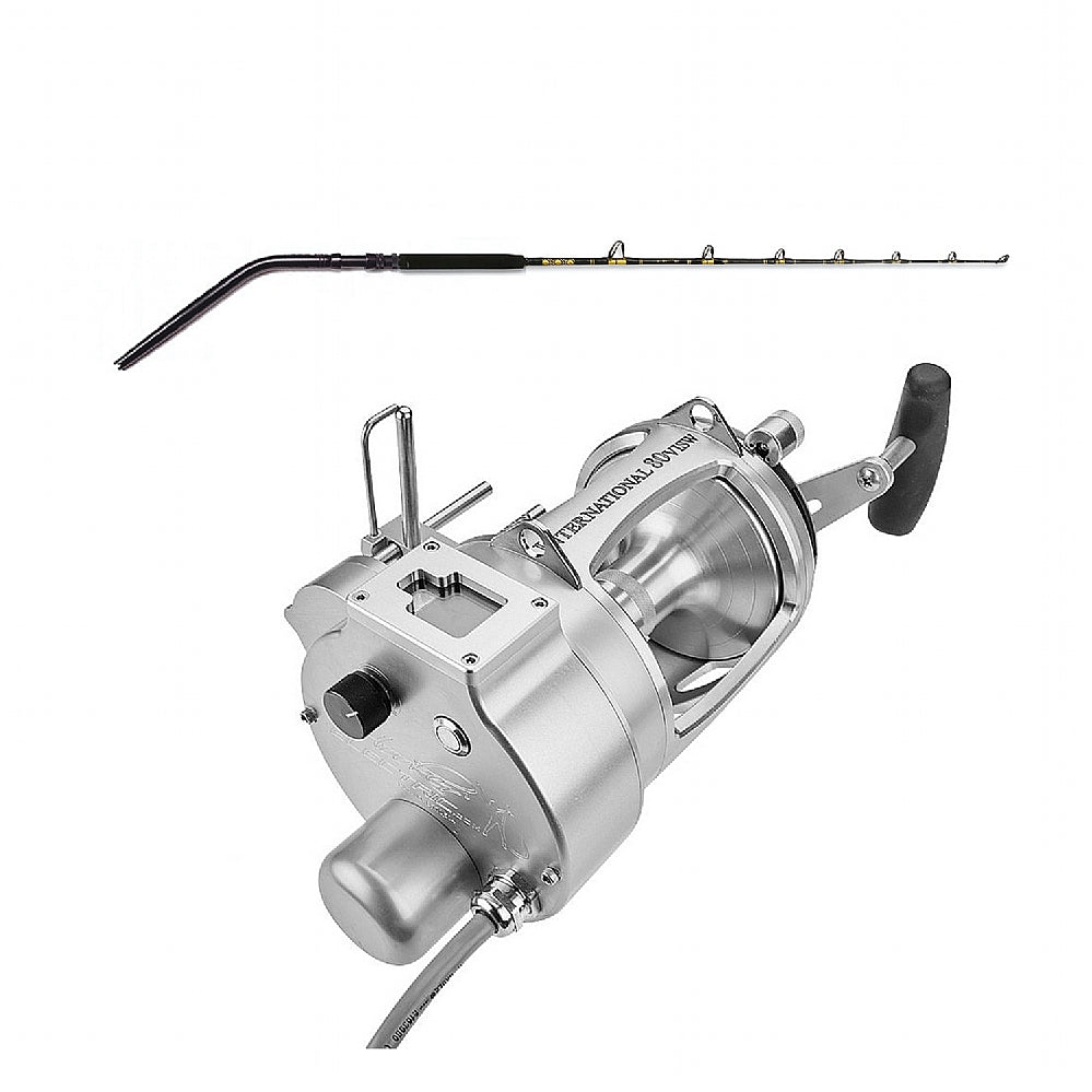 PENN International VI Hooker Electric 80 VISW Detachable Silver With FREE  CHAOS SW Series Rod and Free Spooling from PENN/CHAOS - CHAOS Fishing