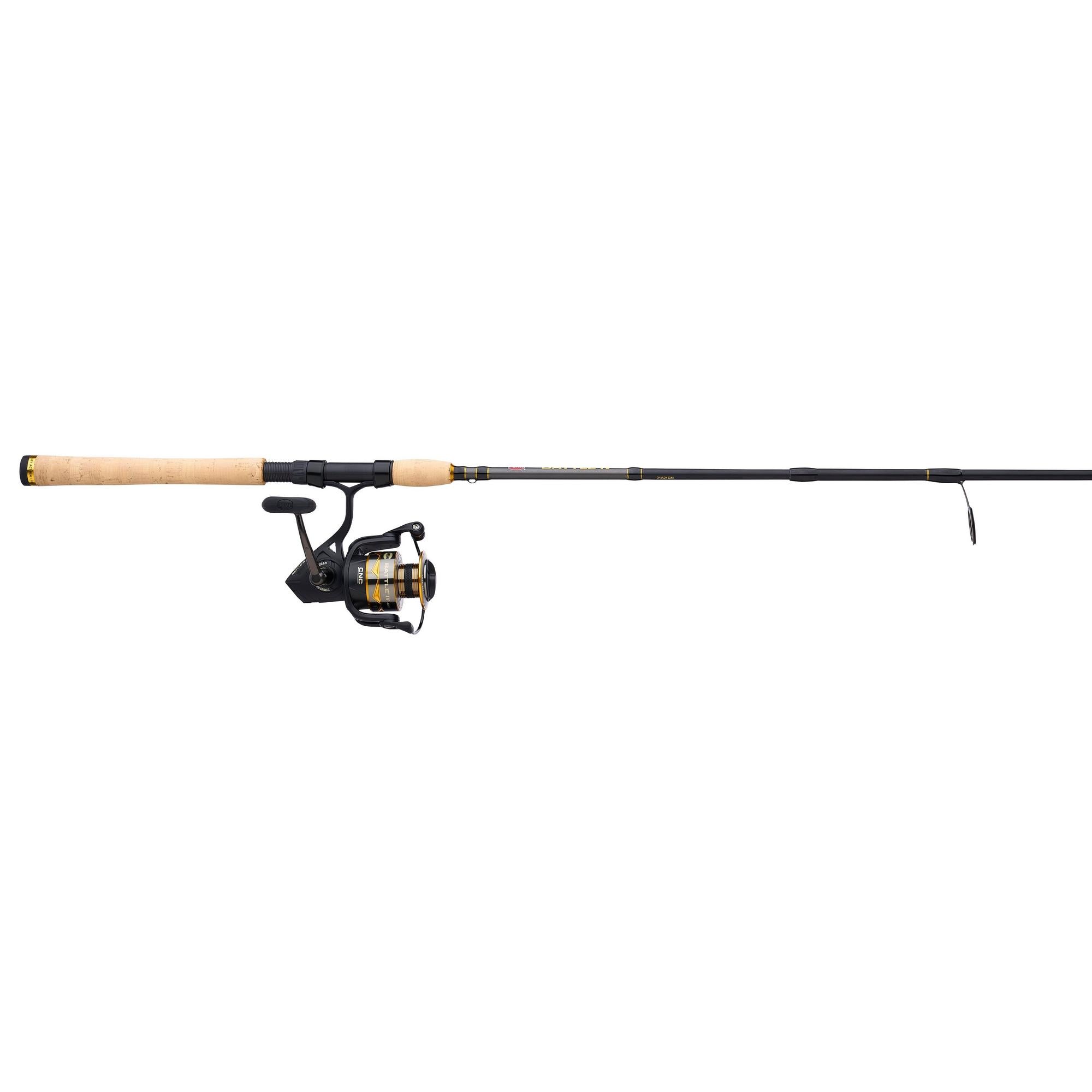 PENN Battle IV 4000 with 7FT Medium 3pc Travel Spinning Combo – CHAOS Fishing