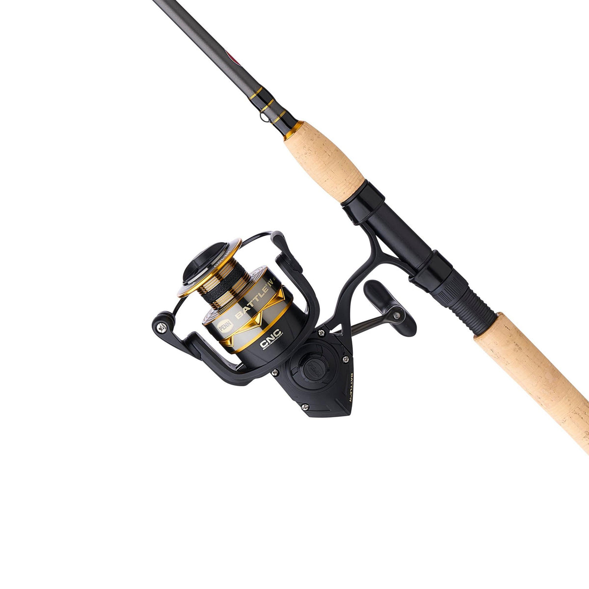 PENN Battle IV 4000 with 7FT Medium 3pc Travel Spinning Combo