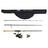 PENN Battle IV 4000 with 7FT Medium 3pc Travel Spinning Combo